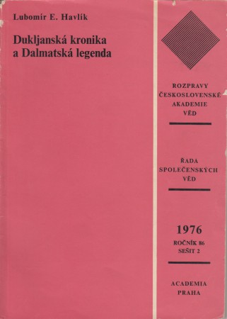 L.E.Havlik, Dukljanska hronika